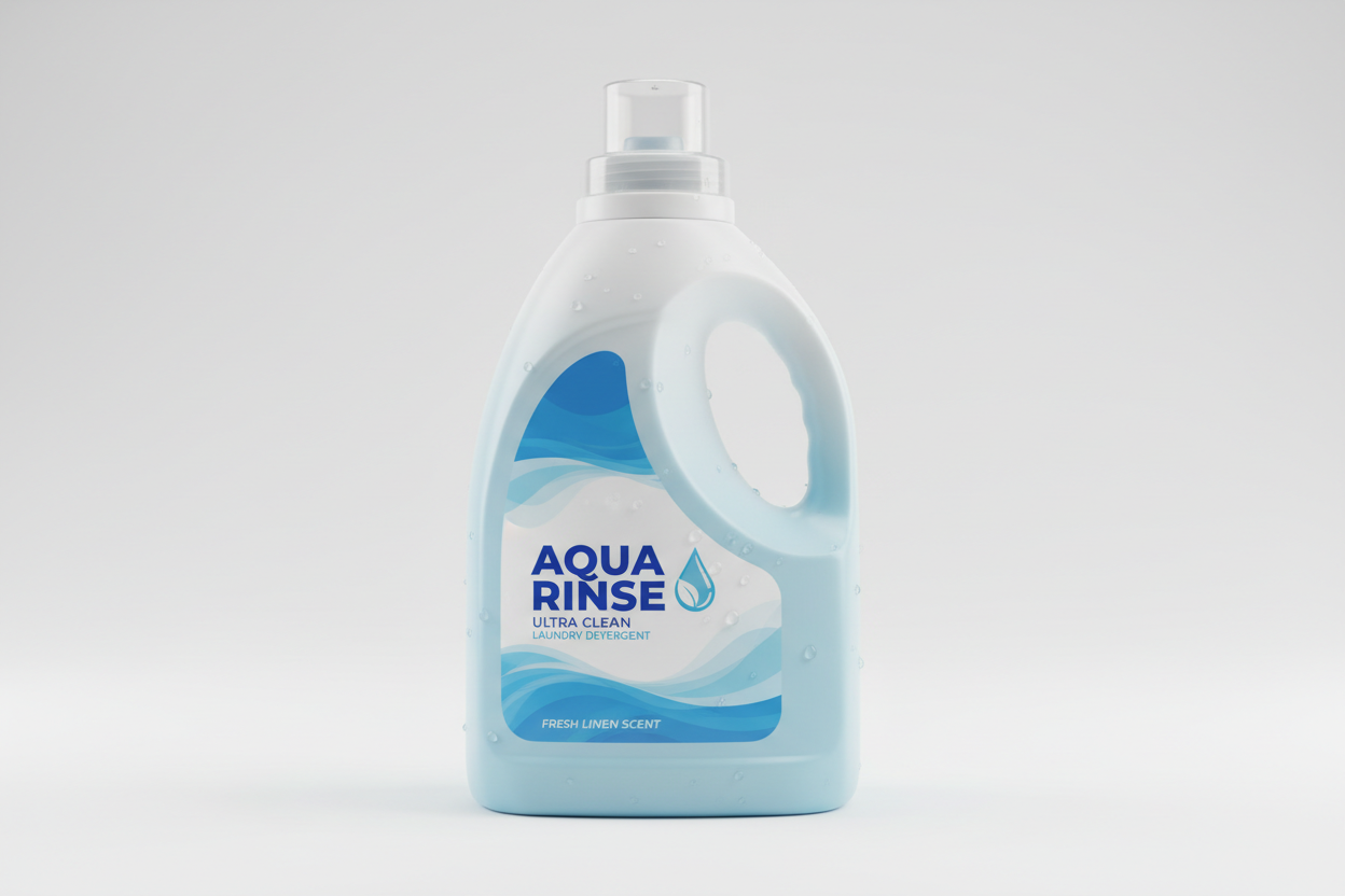 jug of laundry detergent